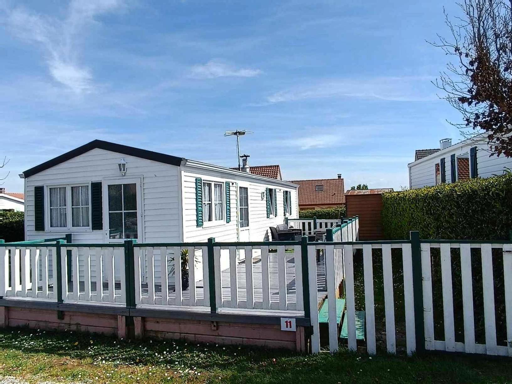 Mobil Home Cristal Biville-sur-Mer Exterior photo