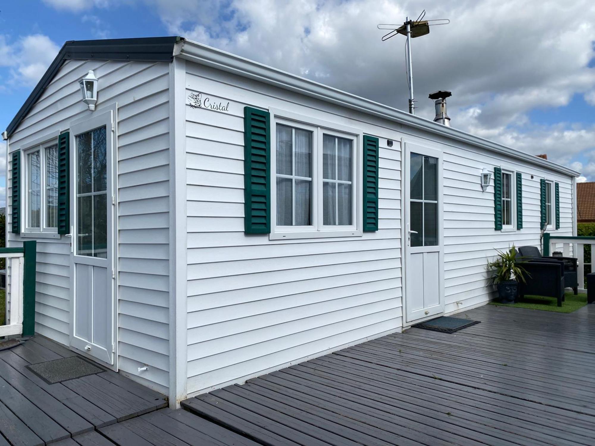 Mobil Home Cristal Biville-sur-Mer Exterior photo